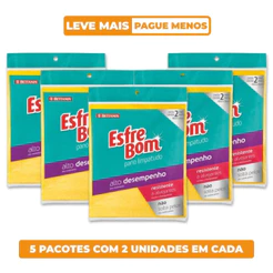 Kit Pano Limpatudo EsfreBom 10 Unidades Bettanin