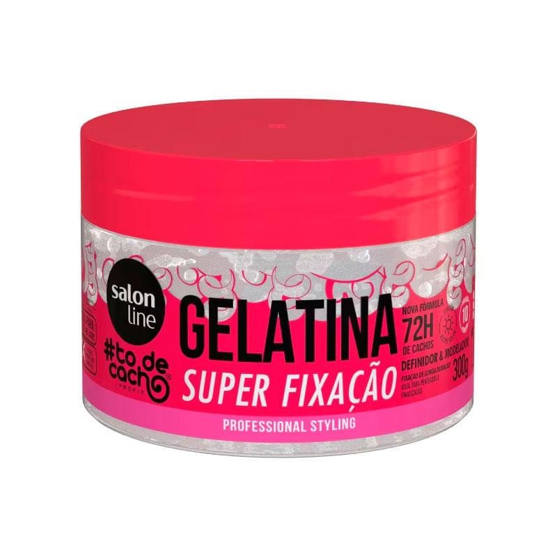 Gelatina Salon Line #ToDeCacho Super Fixação 300g em Oferta na Shopee