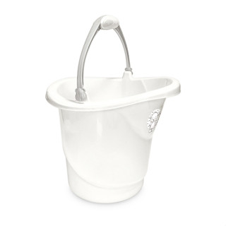 Balde Bebê Adoleta Fofura 13 Litros Branco em Oferta na Shopee