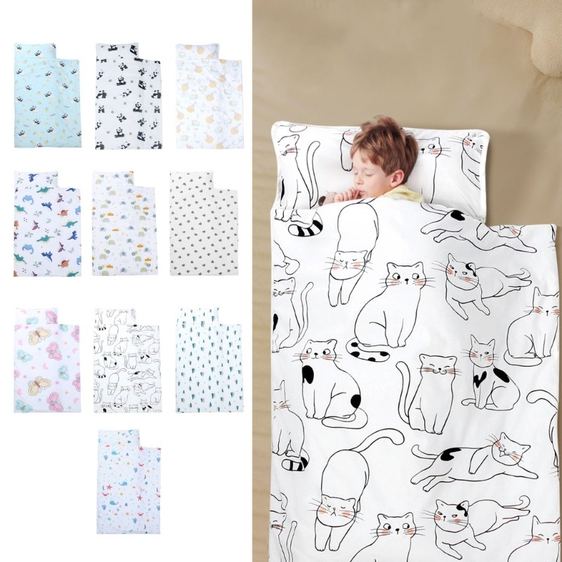Vivan Tapete De Dormir Para Crianças , Saco , Almofada Infantil Com Travesseiro Removível , Cobertor Estampado Adorável 