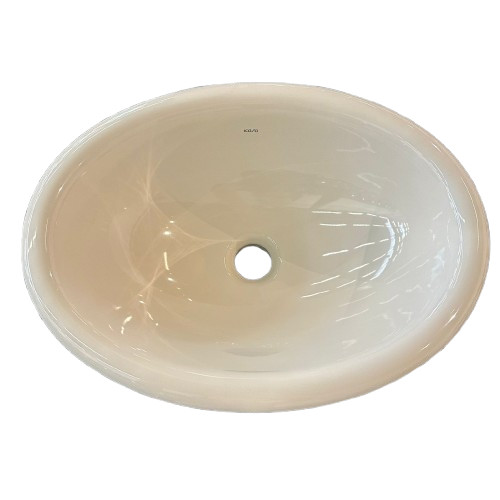 Cuba De Sobrepor Oval Palha Para Banheiro Icasa IL66  44,5x33