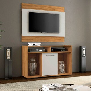 Rack com Painel para TV 43 Polegadas 1 Porta Show Notável Móveis em Oferta na Shopee