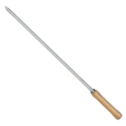 Espeto Simples Para Churrasco Churrasqueira Aço 65cm Mor
