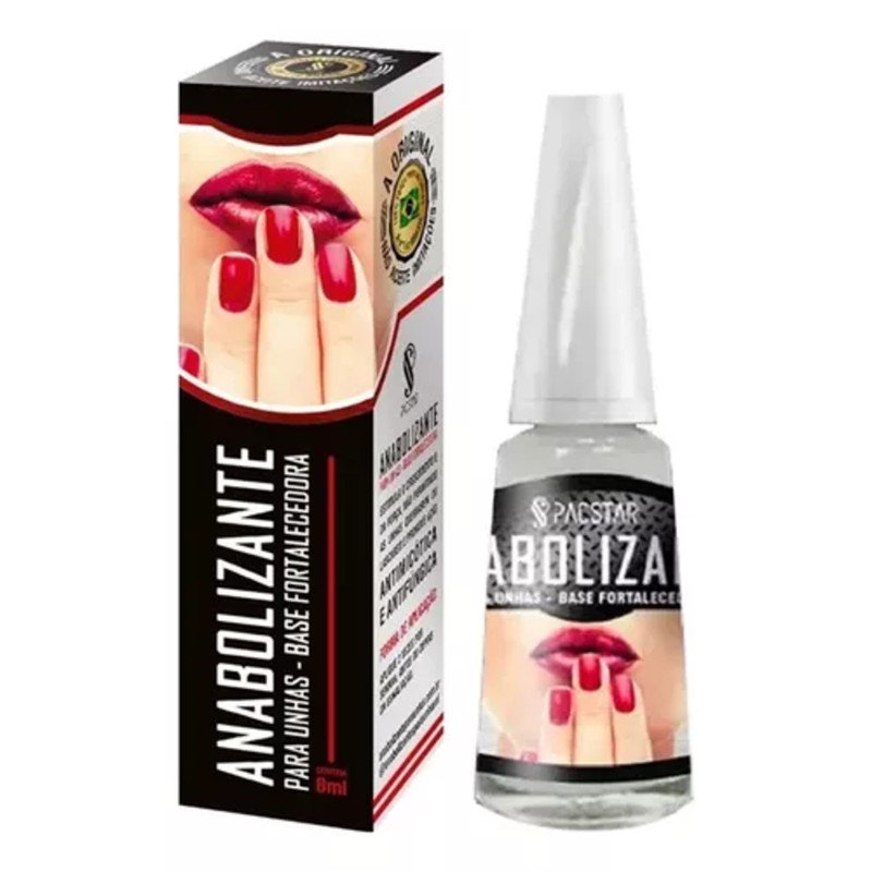 Pacstar Base Fortalecedora de Unhas Anabolizante 8ml