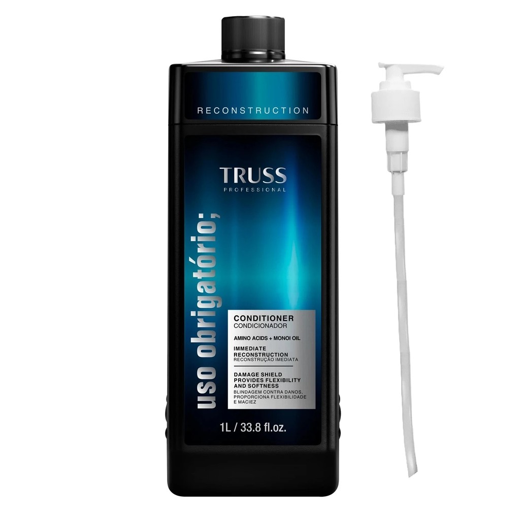 TRUSS Uso Obrigatório Reconstruction - Condicionador 1L + Válvula Pump