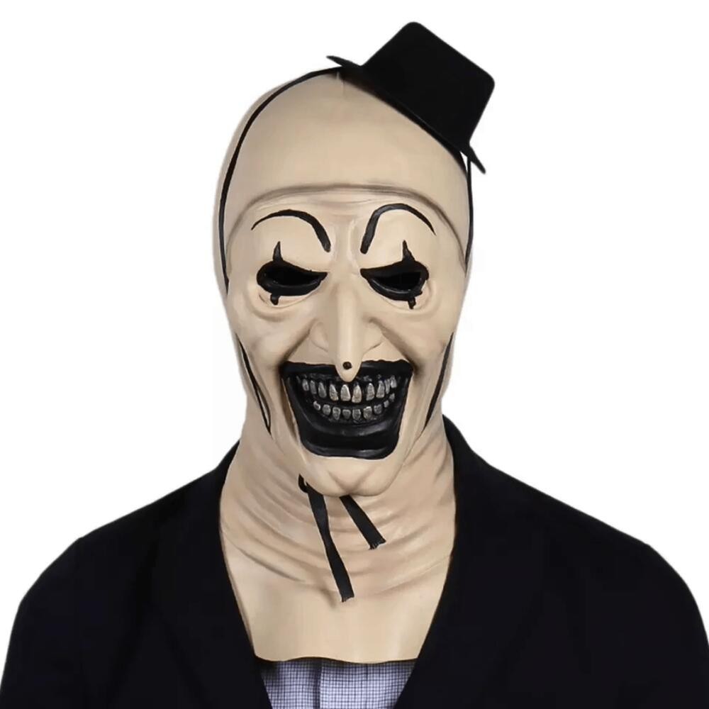 Máscara Terrifier Em Látex Para Halloween