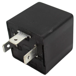 Rele Pisca Universal Quadrado 3 Pinos Sem Suporte 12v Carro