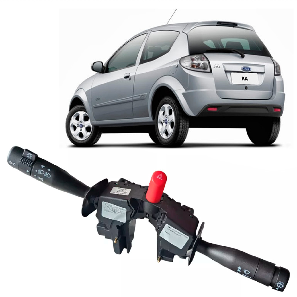 Chave Seta Ford Ka 08 09 10 11 12 13 14 Sem Limpador Tras em Oferta na Shopee