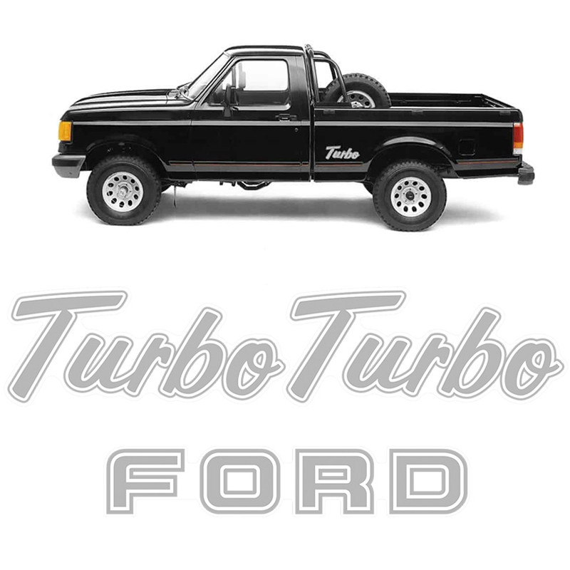 Adesivos Ford Turbo F-1000 1993/1995 Emblema Modelo Original