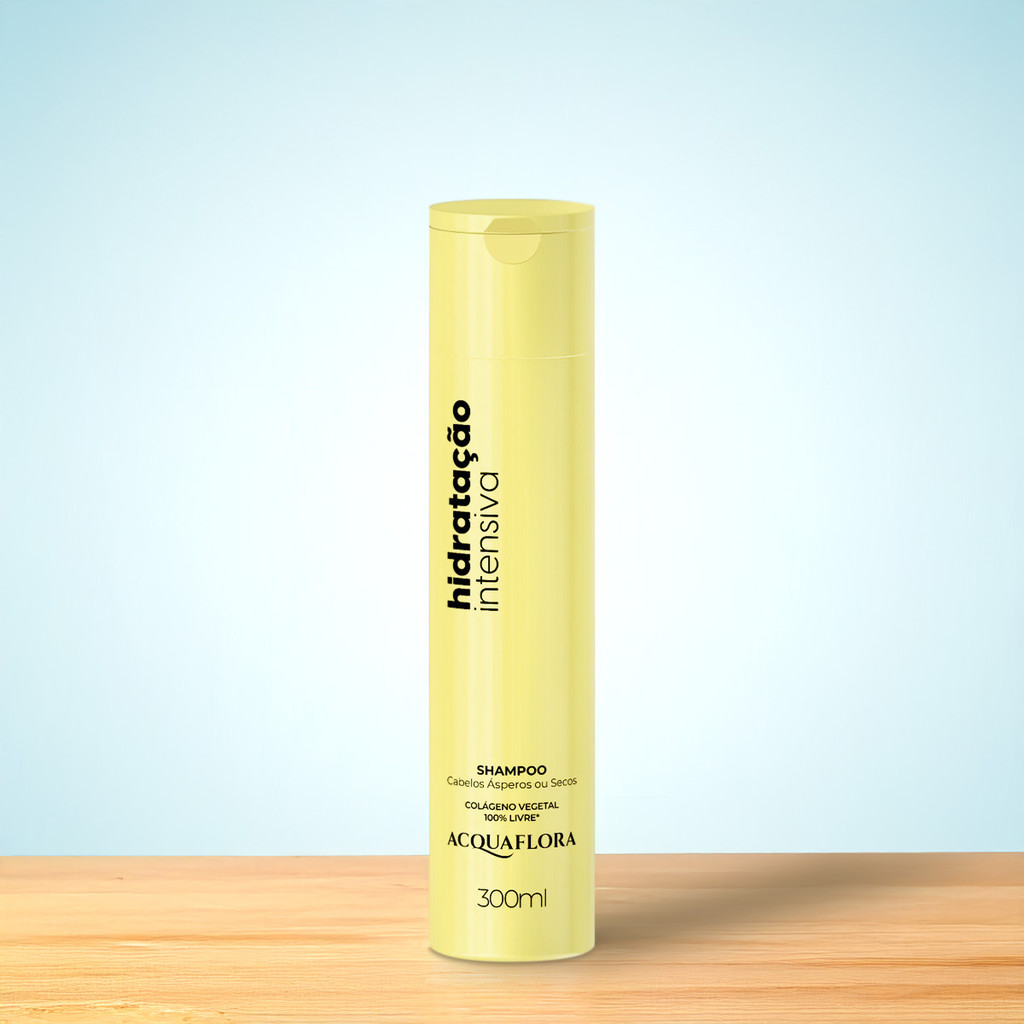 Detalhes do Acquaflora Hidratação Intensiva Shampoo+Condicionador 300ml+Spray s/ Enxague 240ml