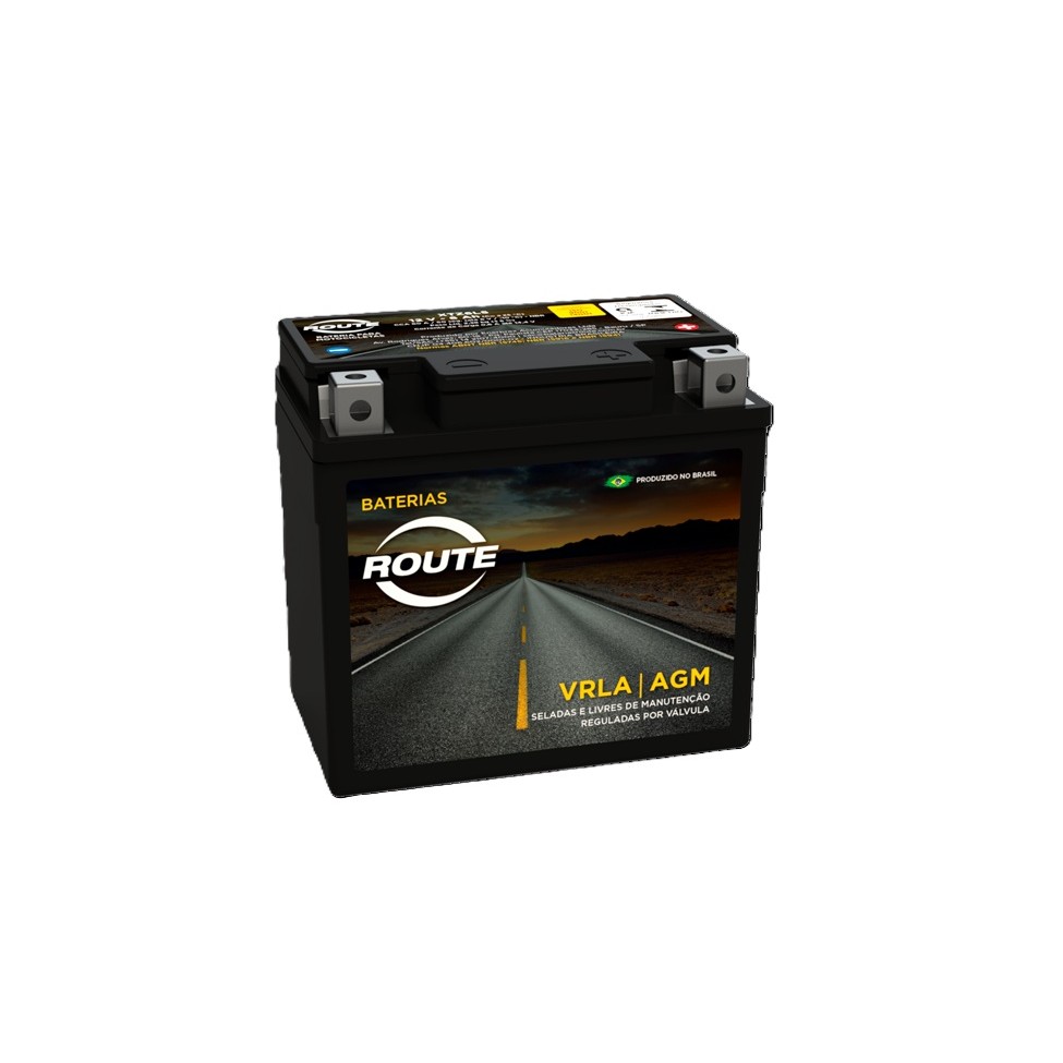 BATERIA CB 250 TWISTER - CRF 230 - ELIT - PCX 150 - XRE 300 - CG 160 - TITAN 160 - TITAN 150 MIX ES/ESD ROUTE XTZ6LS - 6