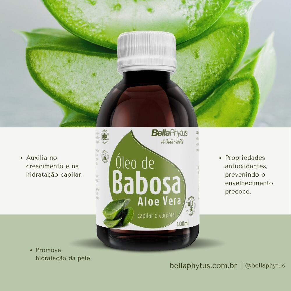 Óleo de Babosa Bella-Oil 100ml - BellaPhytus · foto 2