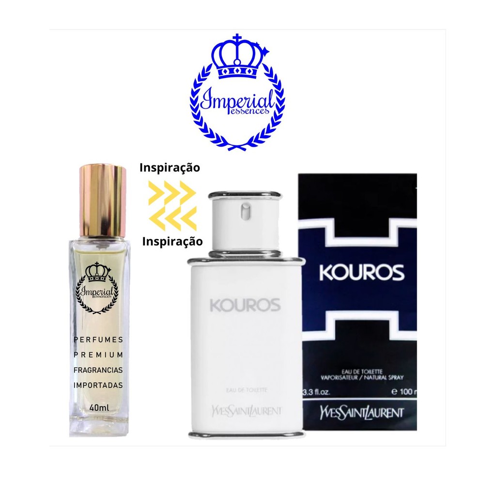 Perfume couru imperial essences importado e nacionais 40ml 5ml