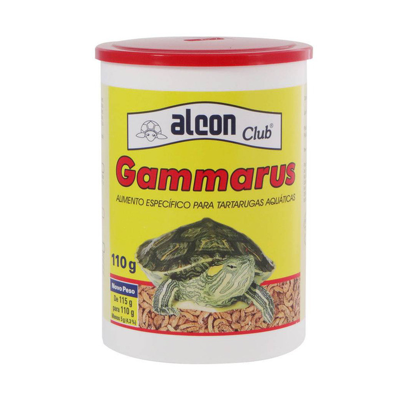 RAÇÃO GAMMARUS TARTARUGAS AQUÁTICAS ALCON 110G