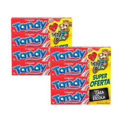 Kit com 2 Creme Dental Infantil Colgate Tandy Morangostoso 4un de 50g