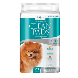 Tapete Higiênico Clean Pads para Cães 85cm x 60cm 7 un em Oferta na Shopee