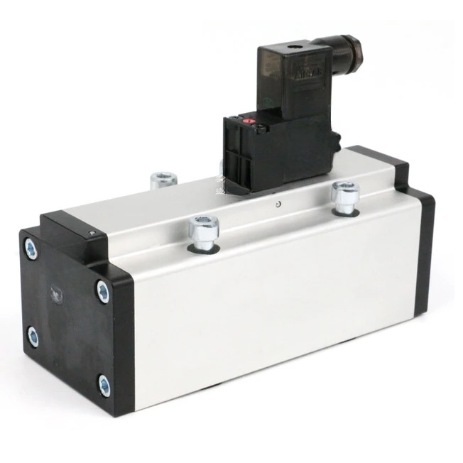 Válvula Solenoide ISO 5/2 - Solenoide/Mola