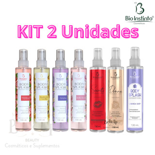 2UN Body Splash Perfume Corporal Feminina Aromas Marcantes Envolvente Bolsa Casa Beleza em Oferta na Shopee