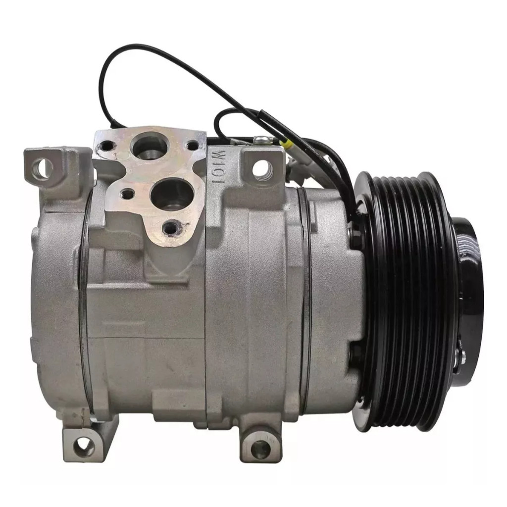 Compressor 10S15 Máquina Trator Case / New Holland/ CNH Setembro 2009> - 12 Volts Polia 4pk 120mm *