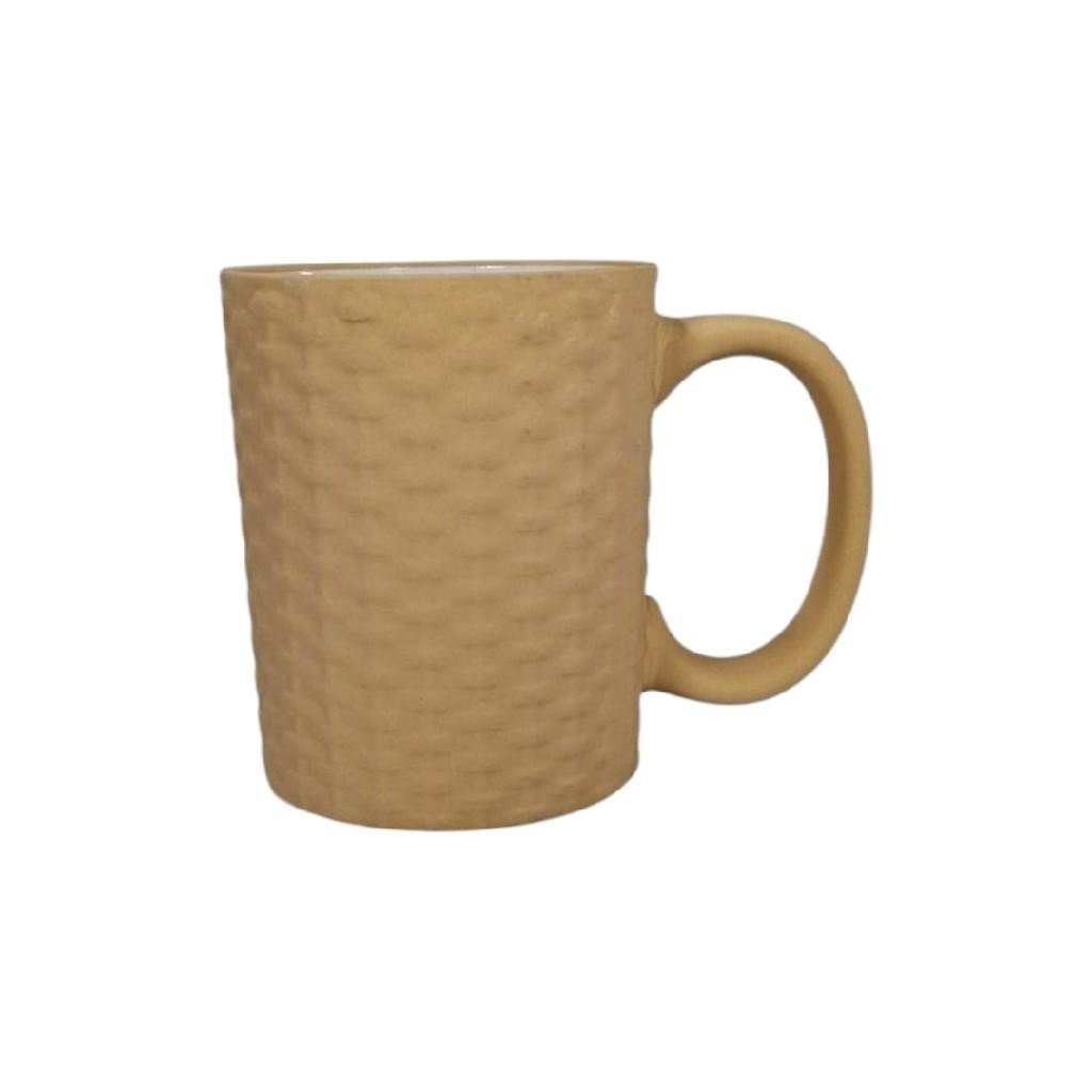 Caneca De Porcelana Bege Chocolate Quente Achocolatado Nescau
