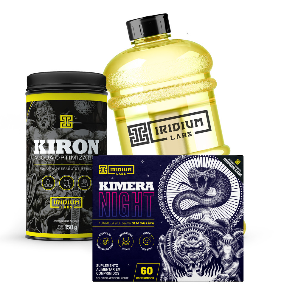 Kimera Night + Kiron Acqua Optimization + Galão 2,2L  - Iridium Labs