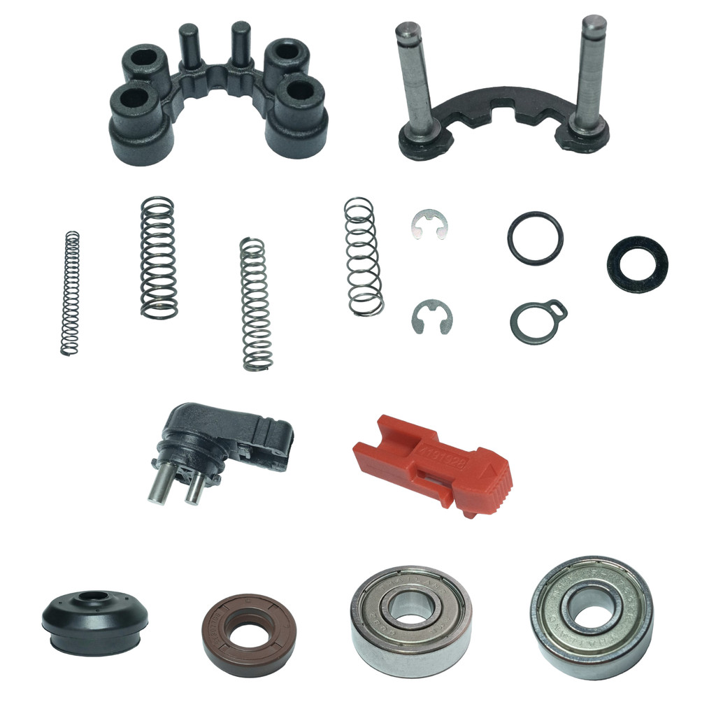 Rolamento + Base Guia + Alavanca + Molas + Retentor Hr2470 Makita