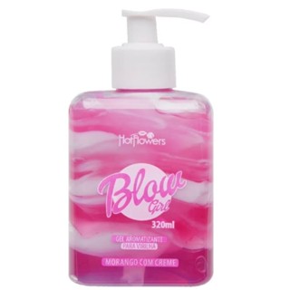 Blow Girl Gel Aromatizante Beijável Morango Com Creme 320ml em Oferta na Shopee