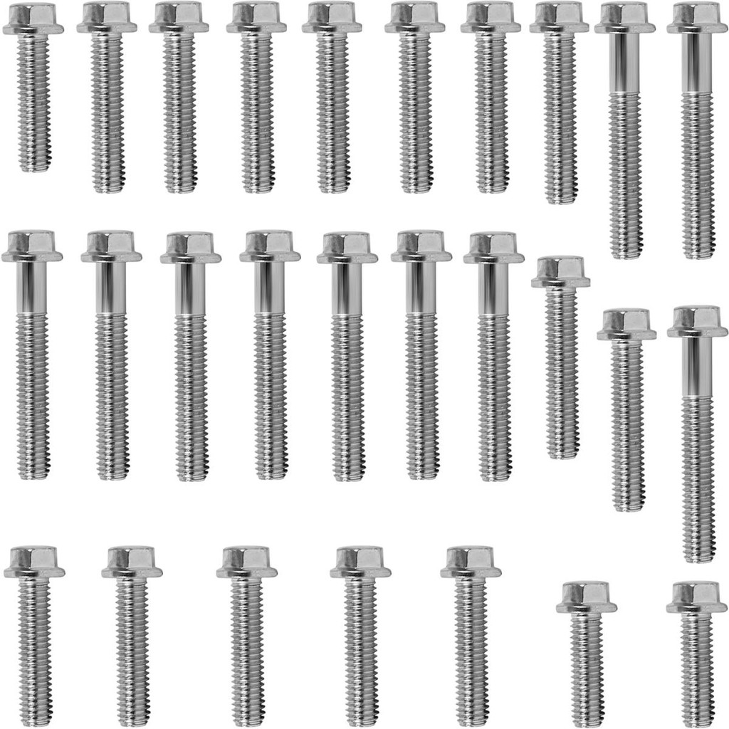 Kit parafusos tampa motor lateral esquerda+direita CB300R 2009 a 2015 XRE300 2010 em diante cb300 xre300