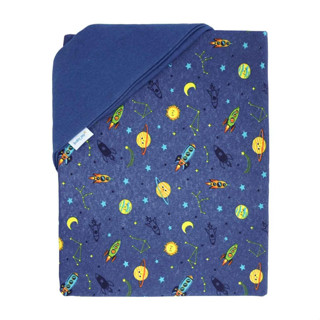 Jogo Lençol Berço Americano Baby Joy Malha Foguete - 3 Peças em Oferta na Shopee