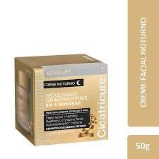 Creme Rejuvenescedor Facial Cicatricure - Gold Lift Noturno - 50g