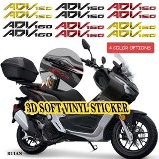 Adesivos Tridimensionais De Plástico Macio Para Motocicleta ADV160 ADV150 De Decoração De Corpo Adv 160 150 Acessórios D em Oferta na Shopee