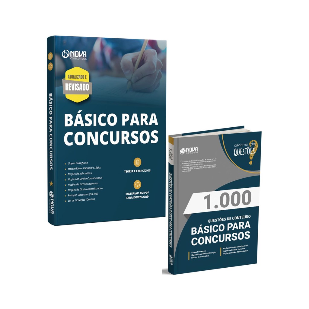 Imagem KIT Básico para Concursos