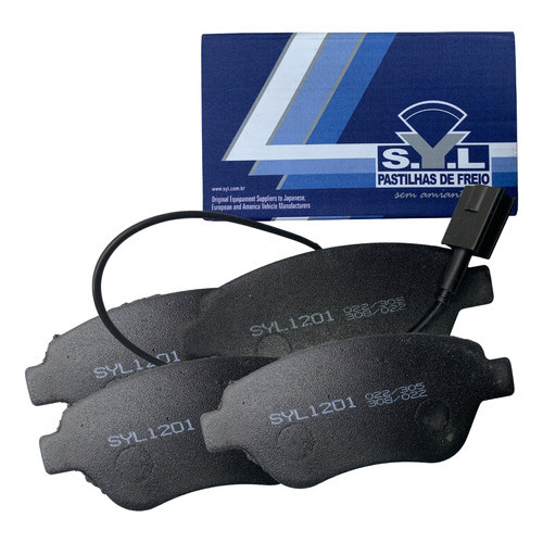 Jogo 4 Pastilha Freio Dianteira Syl Stilo 1.8 2003 2004 2005 2006 2007 2008 2009 2010 2011 em Oferta na Shopee