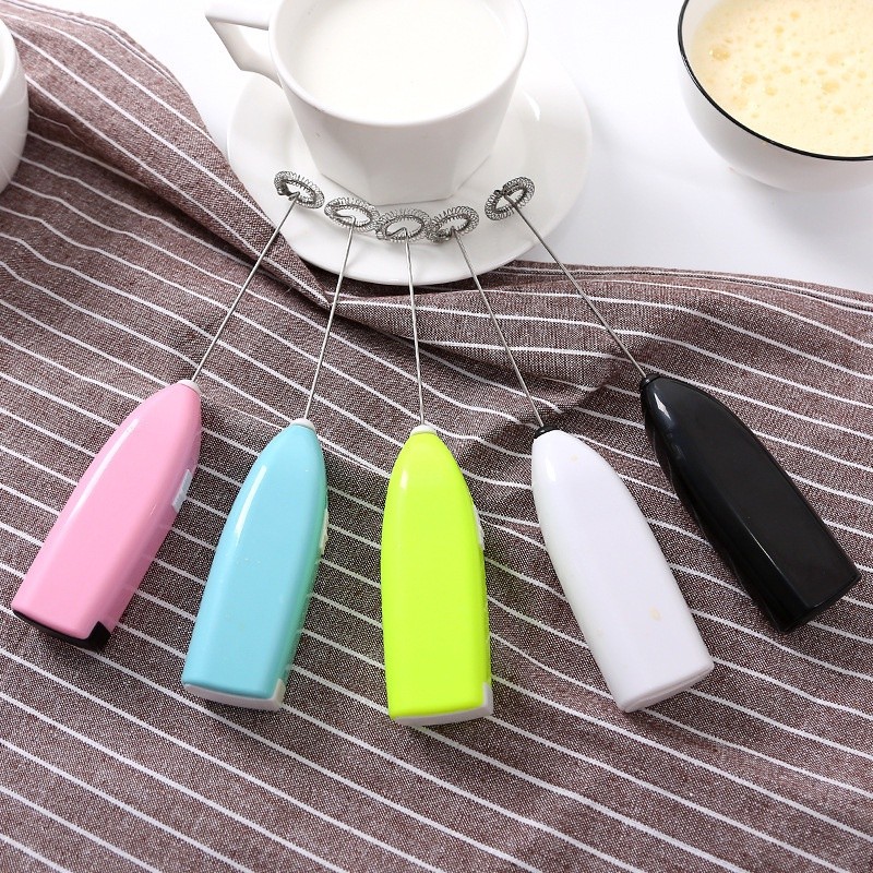 Mini Mixer Elétrico Inox Misturador Shake Bebidas Envio Imediato Mixer Portatil