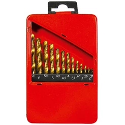 Kit de Brocas Aço Rápido de 1.5 à 6.5 MM com 13 Peças MTX
