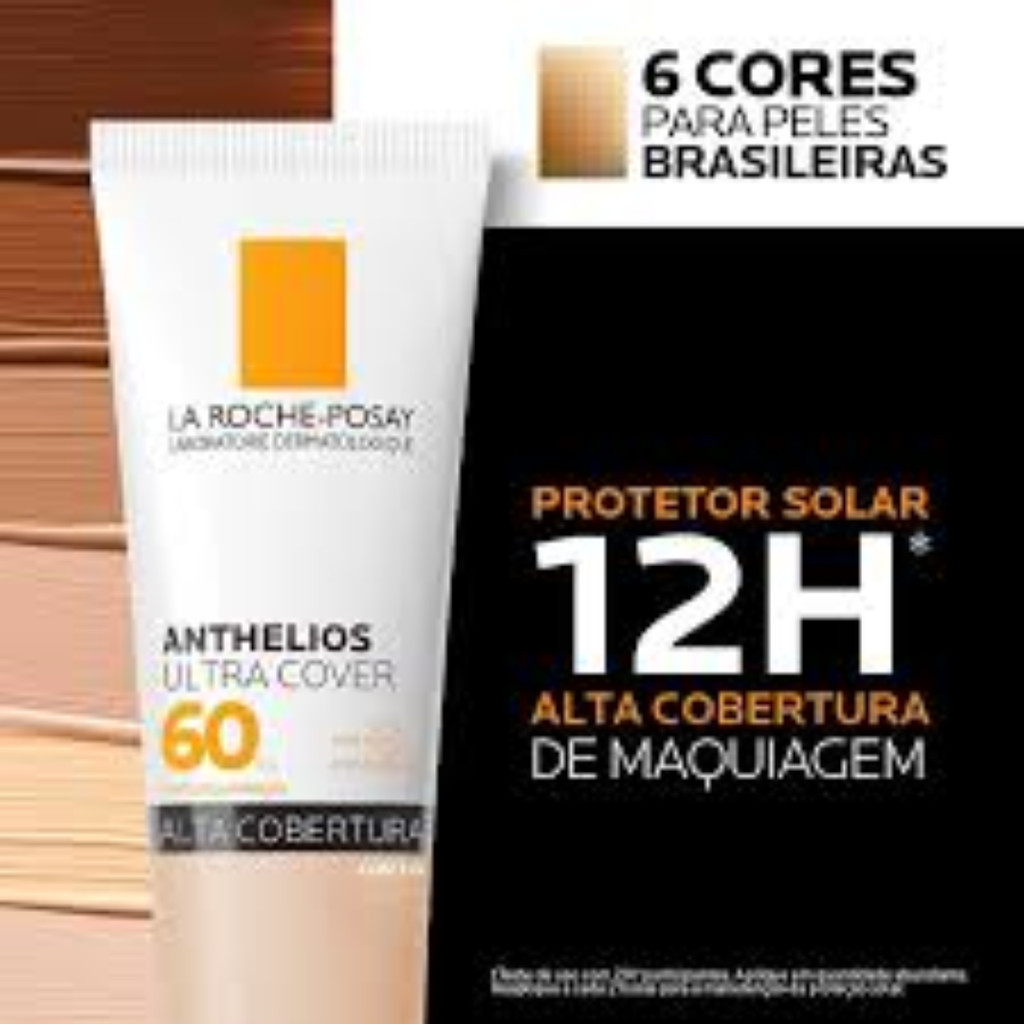 Protetor Solar Facial La Roche Posay Anthelios Ultra Cover Cor 1.0 FPS 60 30g