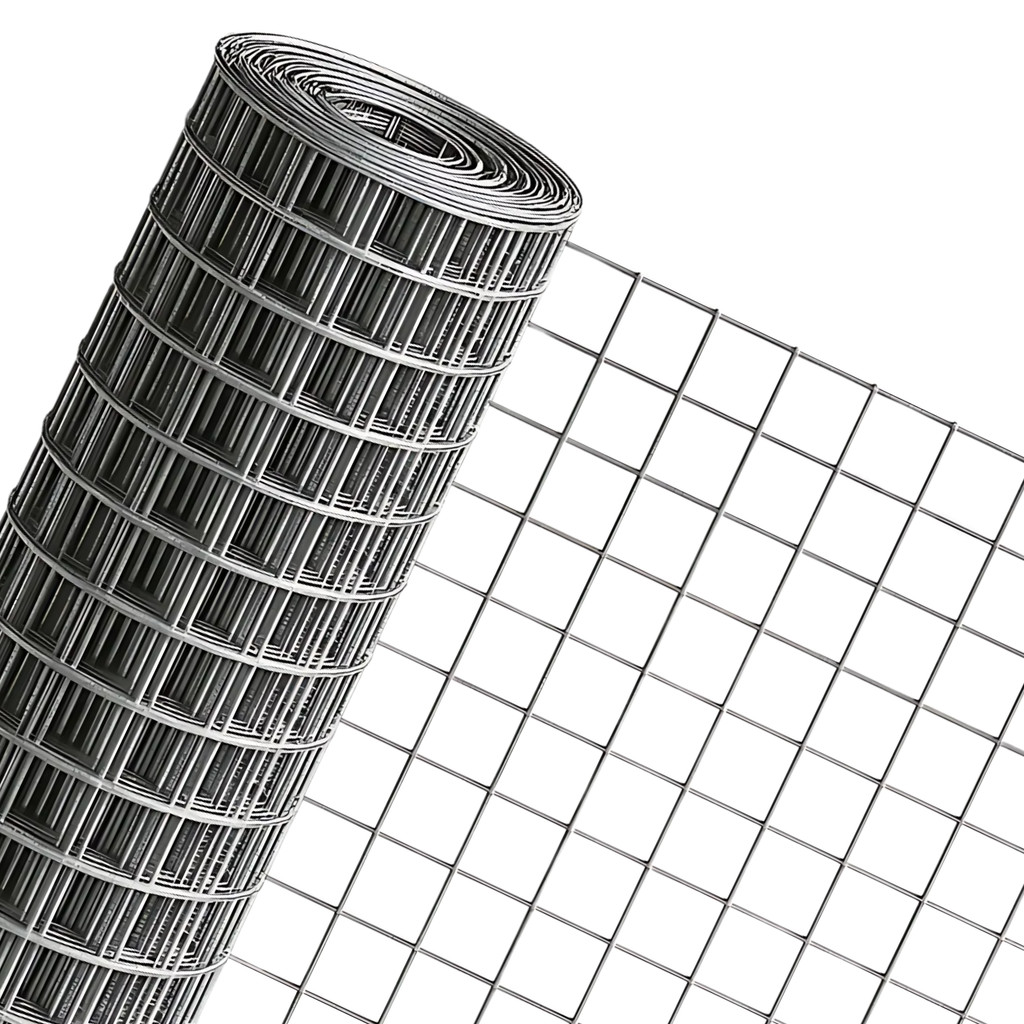 Tela Soldada Galvanizada 50mm (milímetros) Pets Portões Jardim 5,00m X 1,00m