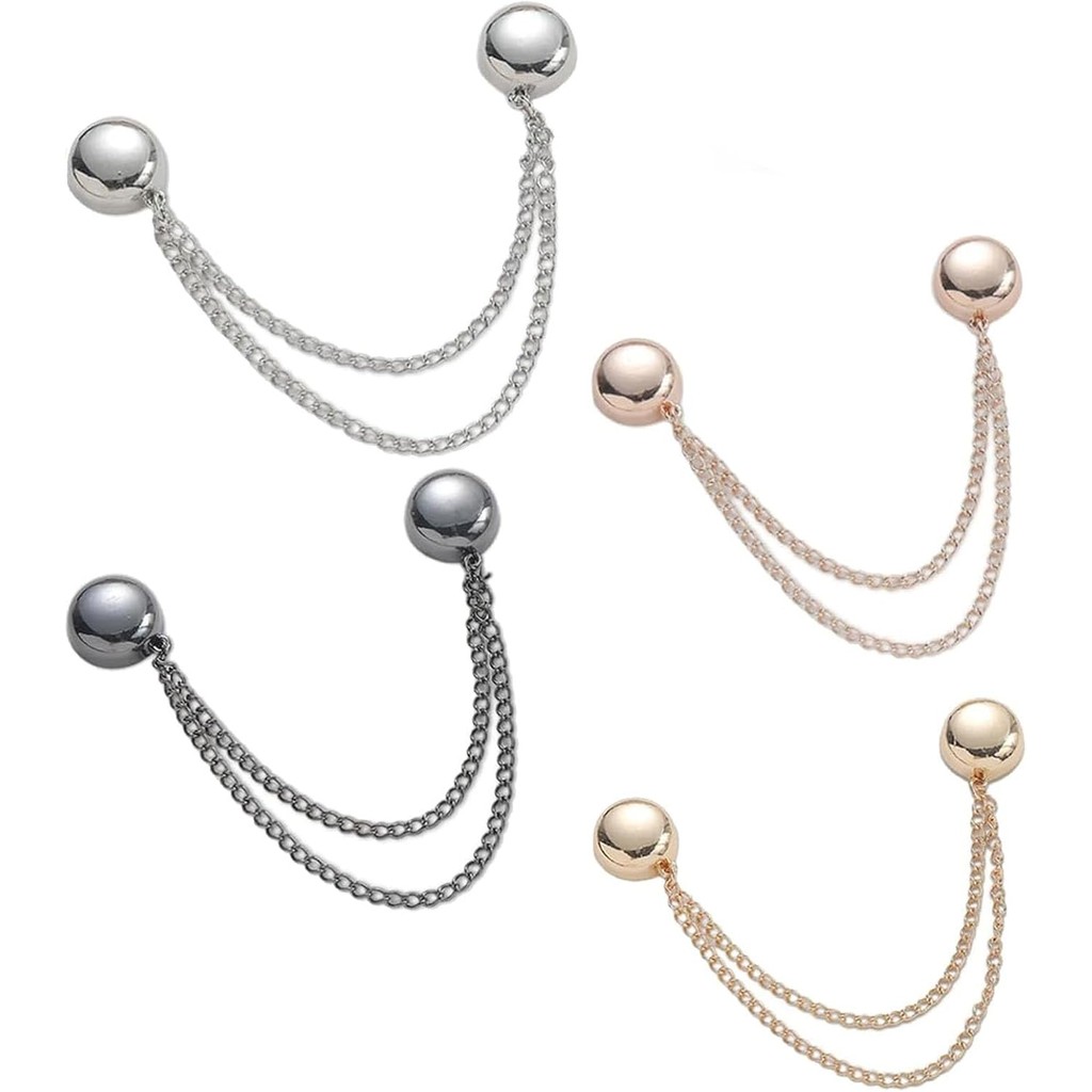 Clipe Magnético para Roupas, Botão de Pressão com Ímã Forte, Presilha de Cintura Decorativa, Acessório de Moda sem Agulh em Oferta na Shopee