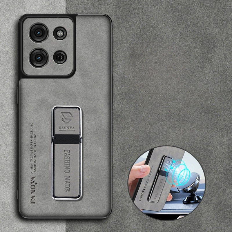 Capa De Couro De Pele De Carneiro Para Moto Edge 60 Fusion Edge60 Stylus 50 40 NEO Fosco Suporte Proteção Moldura De Sil em Oferta na Shopee