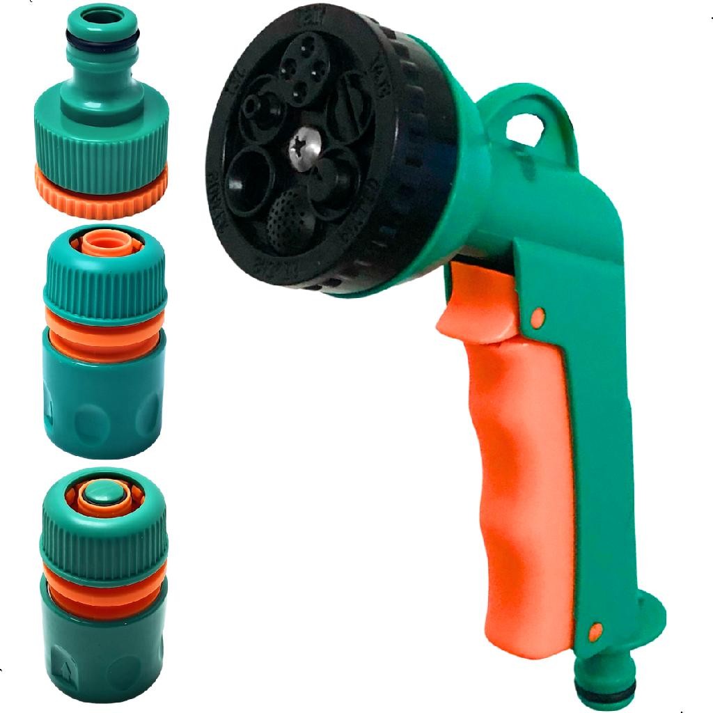 Conjunto 4 pçs Esguicho para Mangueira com 6 Jatos Kala Original profissional