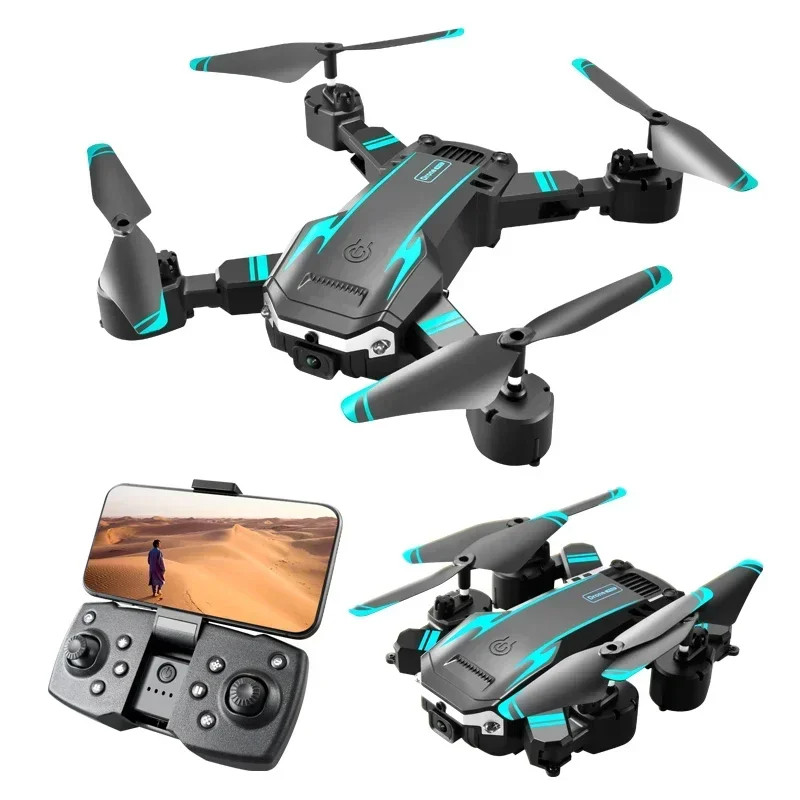 Drone S6 Max com Câmera HD, WiFi FPV, Evita Obstáculos, 3 Baterias
