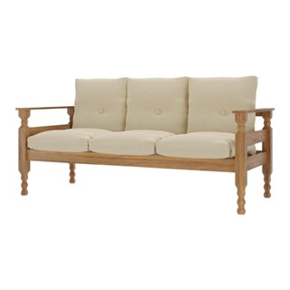 Sofá 3 Lugares Madeira Maciça Liz Multimóveis VCR7000 em Oferta na Shopee