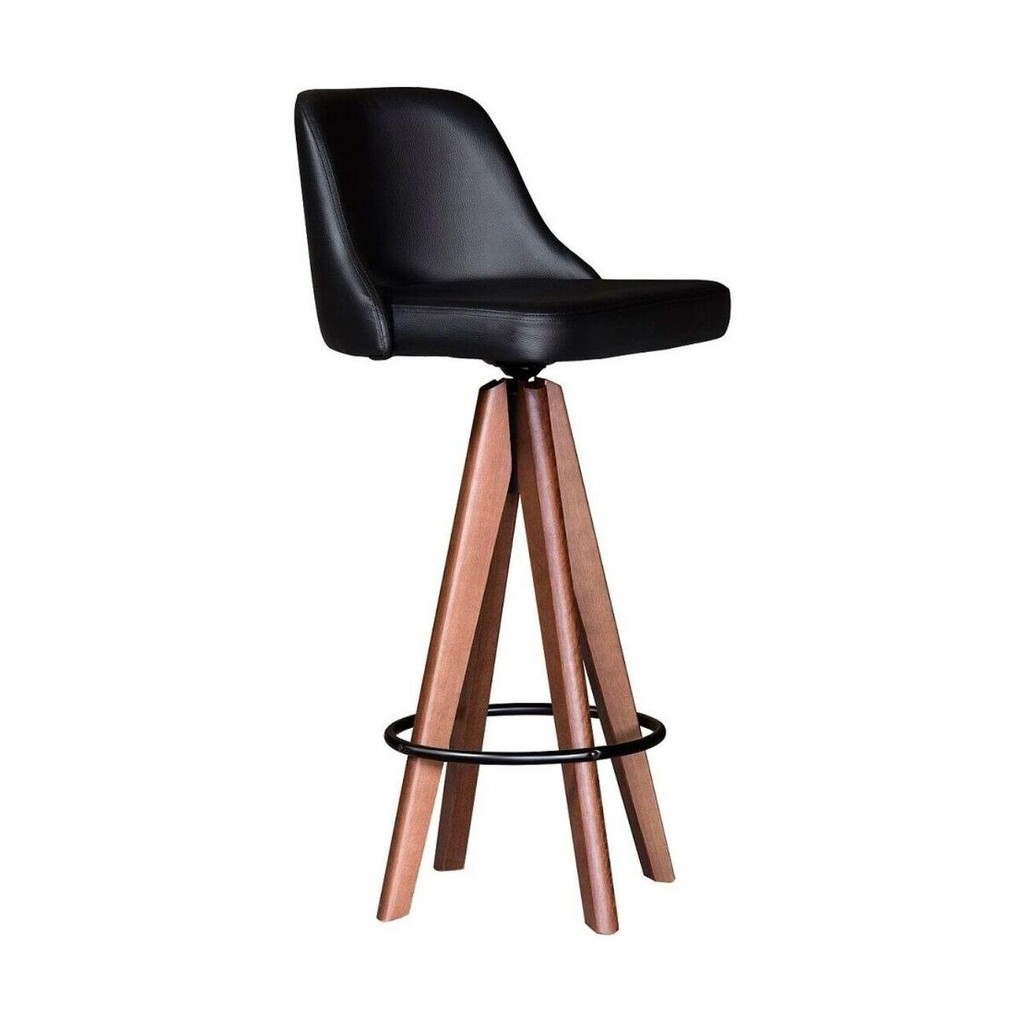 Banqueta Alta Estofada e Giratória Multimóveis CR20280 - Home & Living