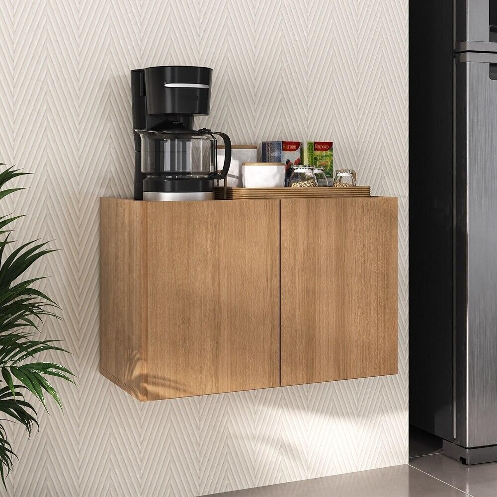 Balcão de Cozinha Suspenso 2 Portas Multimóveis MP2165 em Oferta na Shopee