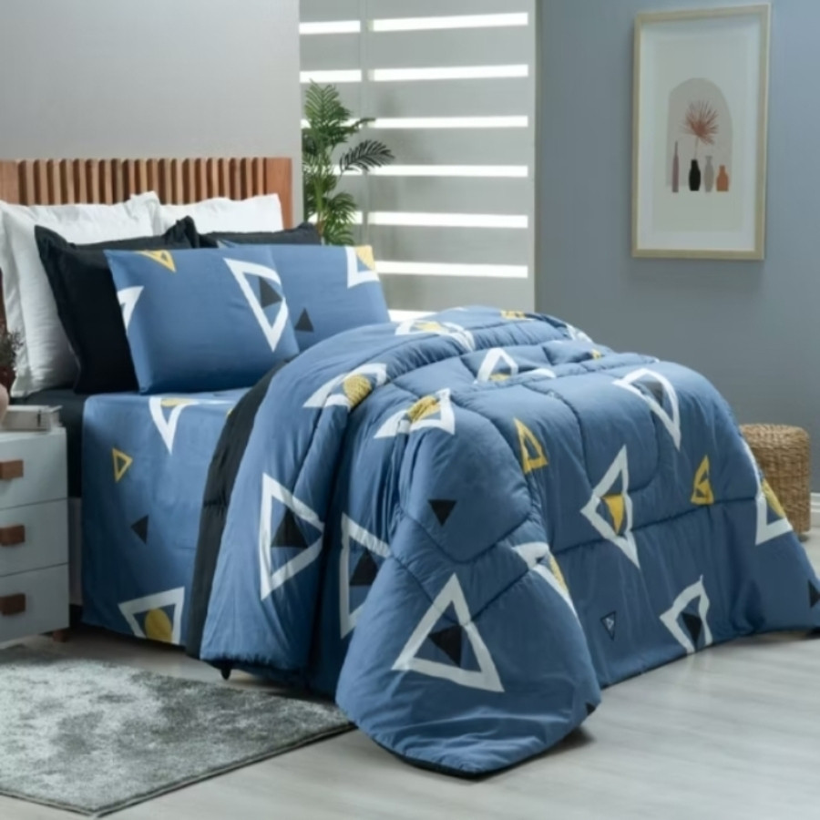 EDREDOM DUPLA FACE CASAL AVULSO ESTAMPA SORTIDA em Oferta na Shopee