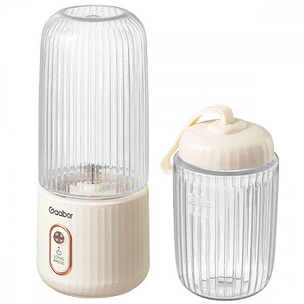 Liquidificador Pocket Gaabor Portátil 350ml + 280ml USB Bivolt FP03T-WH01A