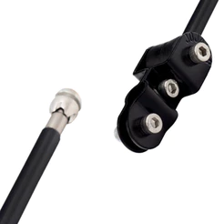 Antena Corta Pipa Moto Retrátil Retrovisor Inox 9/12 Pt Hrp5