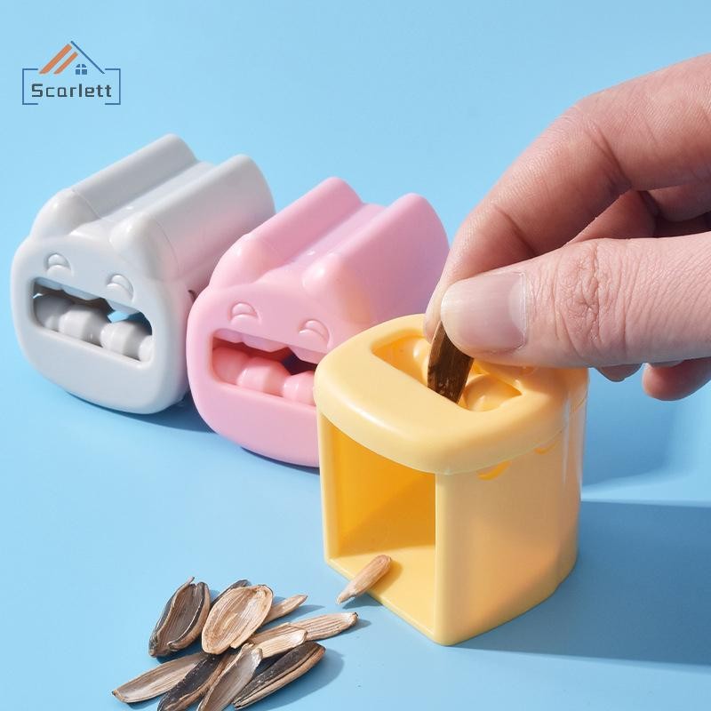 [Scarlett] Descascador Manual De Sementes De Girassol Para Cozinha Doméstica , Abridor De Artefato Preguiçoso , Quebra-N