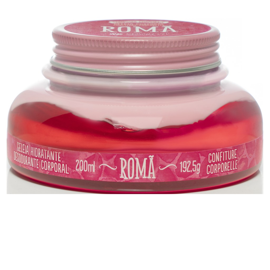 Geleia Hidratante Desodorante Corporal Romã 200ml