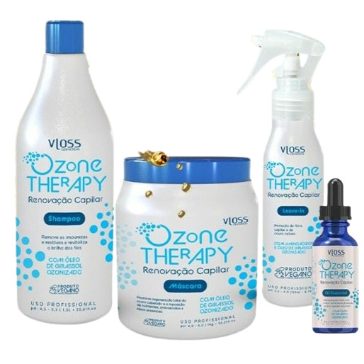 Kit Vloss Ozone Therapy 4 Produtos